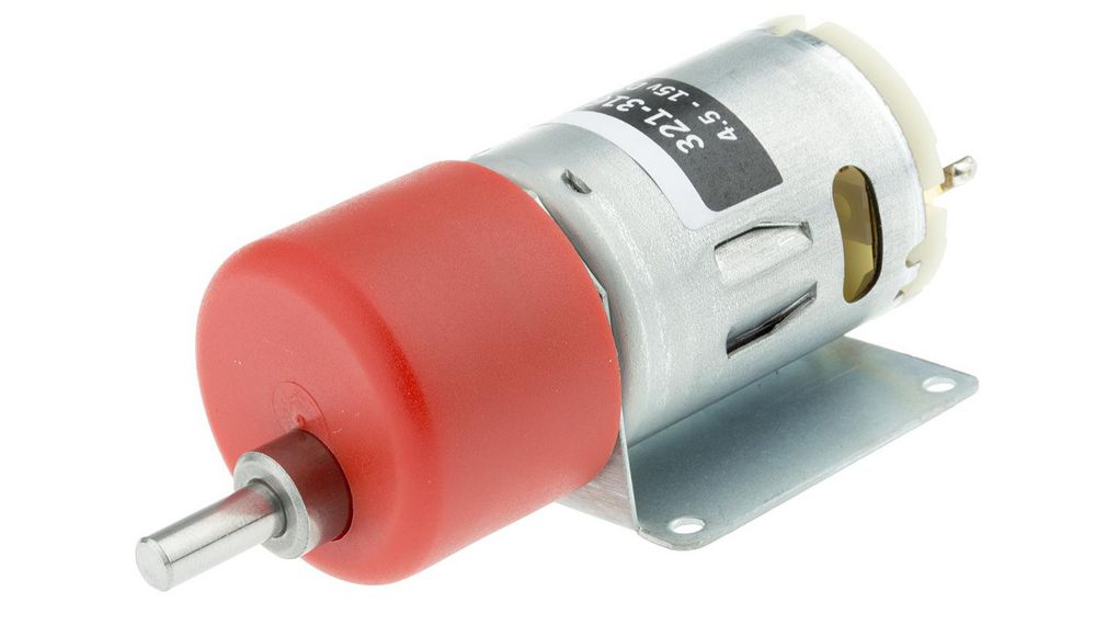 DC-borstmotor med växellåda 50:1 Rak 12V 2.81A 294Nmm 78.2mm